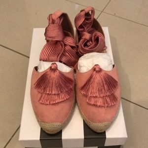 Aquazzura love tassel espadrille